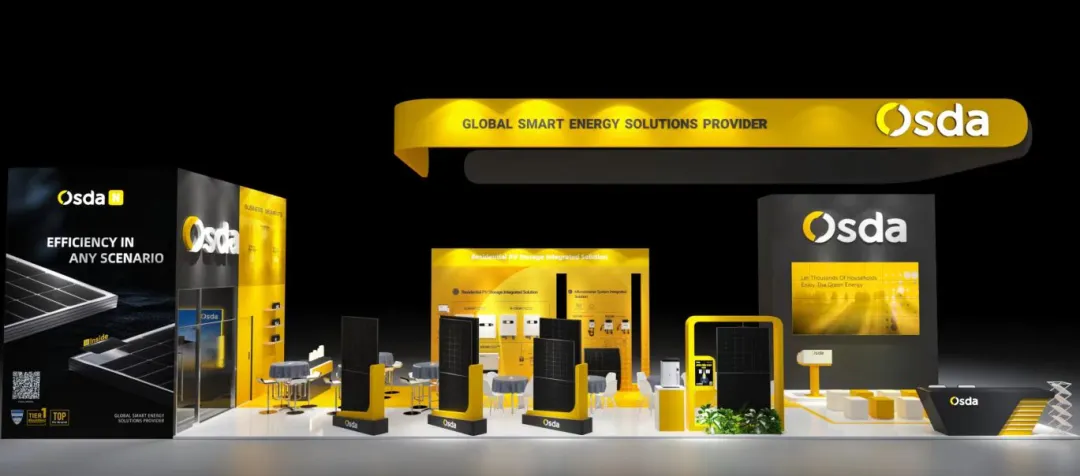 Light and Storage Synergy, Leading Intelligence in Europe | Osda Solar Makes a Spectacular Appearance at Intersolar Europe 2025!